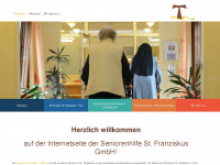 seniorenhilfe-stfranziskus.de Webseite Vorschau