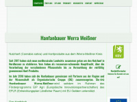 hanfanbauer-werra-meissner.de Webseite Vorschau