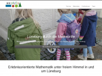 mathe-draussen.de Webseite Vorschau