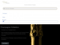 champagnerkollektion.de Webseite Vorschau