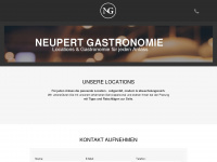 neupert-gastronomie.de Webseite Vorschau