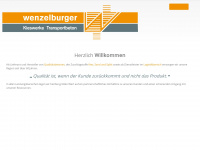 wenzelburger-kg.com Webseite Vorschau