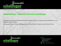 zimmerei-schellinger.de Webseite Vorschau