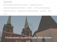 gnadenkapelle-aldenhoven.de Webseite Vorschau