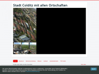 ortschaften-colditz.de Webseite Vorschau