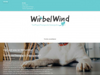 wirbelwind-tierphysio.de Webseite Vorschau