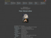 peter-wienerroither.at Webseite Vorschau