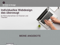 sh-webdesign.ch Webseite Vorschau