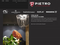 pietro-sportfashion.ch Webseite Vorschau