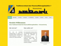traditionsverband-pzaufklbtl1.de Webseite Vorschau