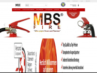 mbs-fire.com Webseite Vorschau