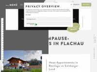atempause-flachau.at Webseite Vorschau