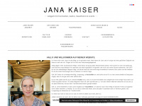 jana-kaiser.de Webseite Vorschau