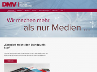 dmv-medien.at Webseite Vorschau