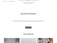 jou-flowers.ch Webseite Vorschau