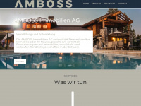 amboss-immo.ch Webseite Vorschau