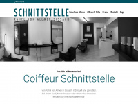 coiffeurschnittstelle.ch Webseite Vorschau