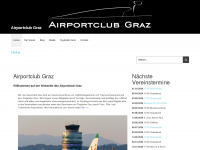 airportclubgraz.at Webseite Vorschau