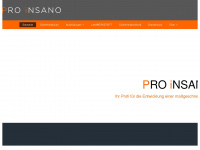 proinsano.com Webseite Vorschau