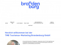 tourismusmarketing-brandenburg.de Webseite Vorschau