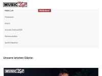 music-loft.ch Webseite Vorschau