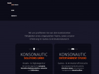 konsonautic.com Webseite Vorschau