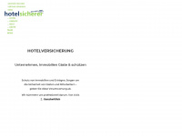 hotelversicherung.com Webseite Vorschau