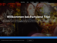 partyland-trier.de Webseite Vorschau