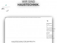 schlenck-haustechnik.de Webseite Vorschau