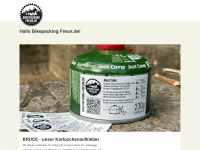 bikepacking-freun.de Webseite Vorschau