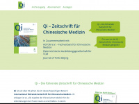 zeitschrift-qi.de Webseite Vorschau