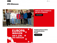 spd-ottensoos.de Webseite Vorschau