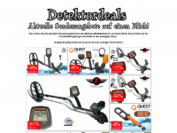 detektordeals.at Webseite Vorschau