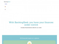 bankinggeek.com Webseite Vorschau