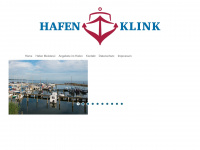 hafen-klink.de Webseite Vorschau