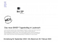 bafep-lauterach.at Webseite Vorschau