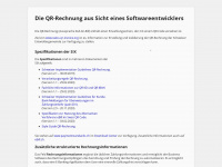 swiss-qr-invoice.org Webseite Vorschau