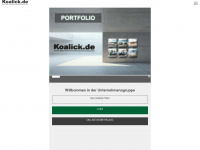 koalick.info Webseite Vorschau
