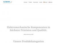 altmann-electronics.com Webseite Vorschau