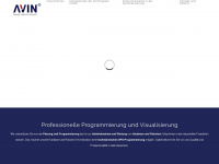 avin-system.de Webseite Vorschau