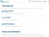 digital-liberal.ch Webseite Vorschau