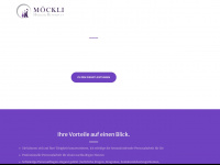 moeckli-hr.ch Webseite Vorschau