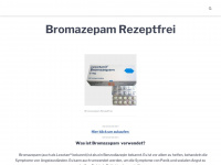 bromazepamrezeptfrei.com Webseite Vorschau