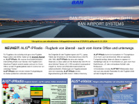 ban-airport.com Webseite Vorschau