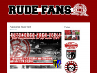 rude-fans.de Webseite Vorschau