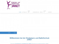 ballettschule-janet.com Webseite Vorschau