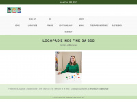 logopaediefink.at Webseite Vorschau