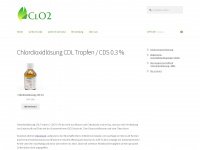 chlordioxid-loesung.ch Webseite Vorschau