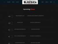bluesick.ch Webseite Vorschau