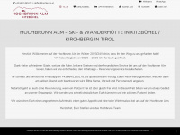 hochbrunn-kitzbuehel.at Webseite Vorschau